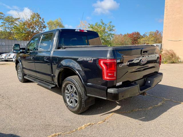 1FTEW1EG8FFB53408 - 2015 FORD F150 SUPER BLACK photo 4