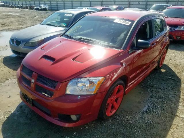 1B3HB68F08D564942 - 2008 DODGE CALIBER SR RED photo 2