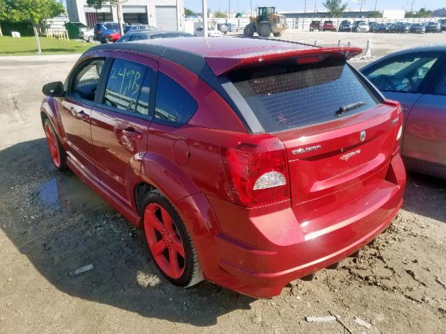 1B3HB68F08D564942 - 2008 DODGE CALIBER SR RED photo 3