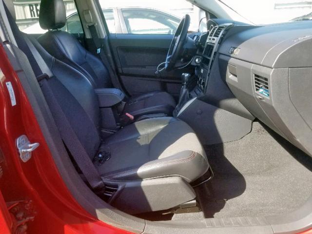 1B3HB68F08D564942 - 2008 DODGE CALIBER SR RED photo 5