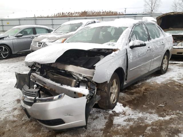 1G1ZT52825F314289 - 2005 CHEVROLET MALIBU LS Gümüş foto 2