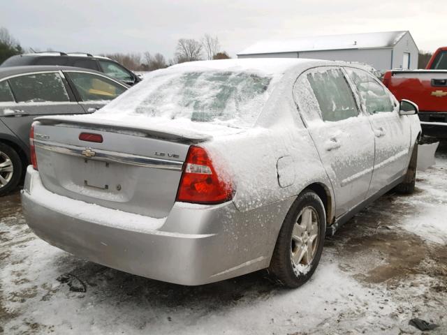 1G1ZT52825F314289 - 2005 CHEVROLET MALIBU LS Gümüş foto 4