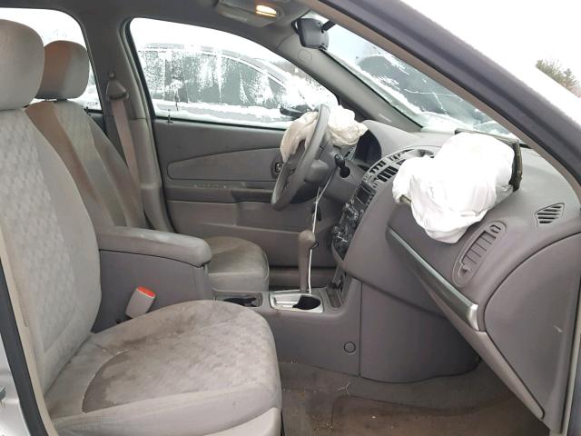 1G1ZT52825F314289 - 2005 CHEVROLET MALIBU LS Gümüş foto 5