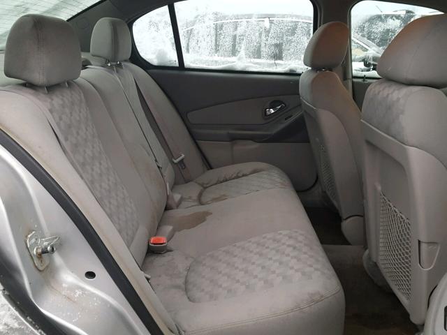 1G1ZT52825F314289 - 2005 CHEVROLET MALIBU LS Gümüş foto 6