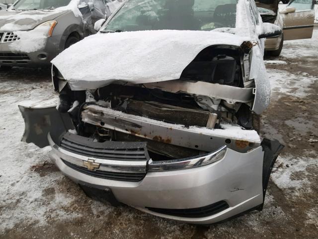 1G1ZT52825F314289 - 2005 CHEVROLET MALIBU LS Gümüş foto 9