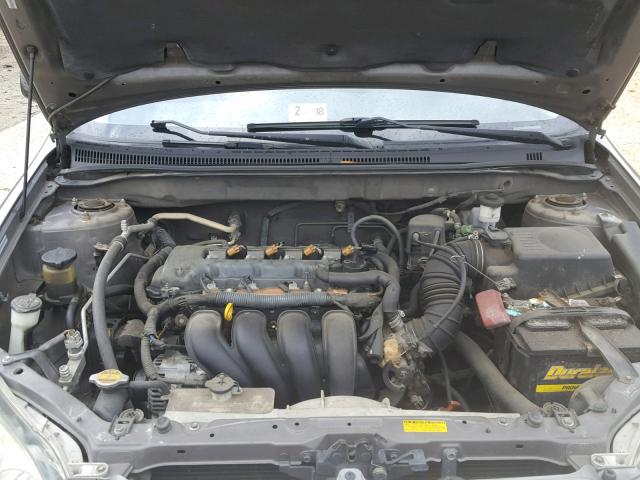 1NXBR32E73Z074467 - 2003 TOYOTA COROLLA S GRAY photo 7