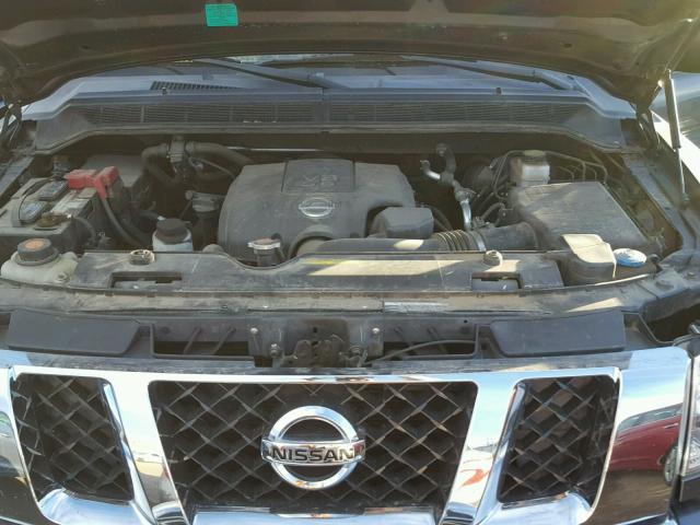 1N6BA0EC5CN323683 - 2012 NISSAN TITAN S CHARCOAL photo 7