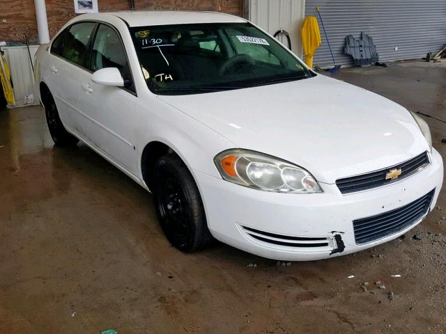 2G1WS55R279289240 - 2007 CHEVROLET IMPALA POL WHITE photo 1