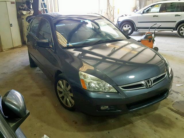 1HGCM66887A064682 - 2007 HONDA ACCORD EX CHARCOAL photo 1