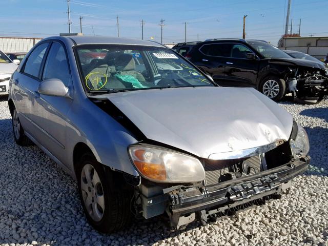 KNAFE121975404156 - 2007 KIA SPECTRA EX SILVER photo 1