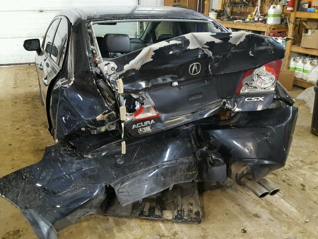 2HHFD56707H201321 - 2007 ACURA CSX PREMIU BLACK photo 9