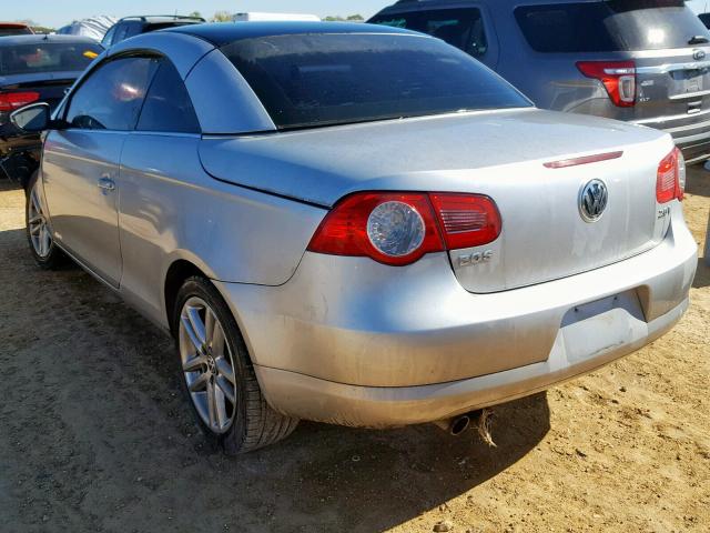 WVWFA7AHXAV016697 - 2010 VOLKSWAGEN EOS LUX 灰色 照片 3