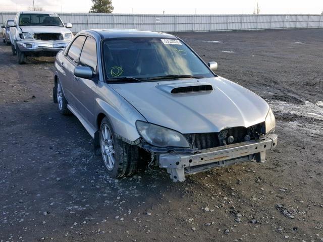 JF1GD776X7L500493 - 2007 SUBARU IMPREZA WR SILVER photo 1