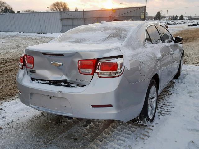 1G11C5SLXFF197807 - 2015 CHEVROLET MALIBU 1LT SILVER photo 4
