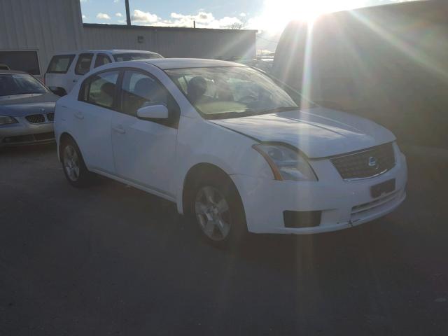 3N1AB61E37L609644 - 2007 NISSAN SENTRA 2.0 WHITE photo 1