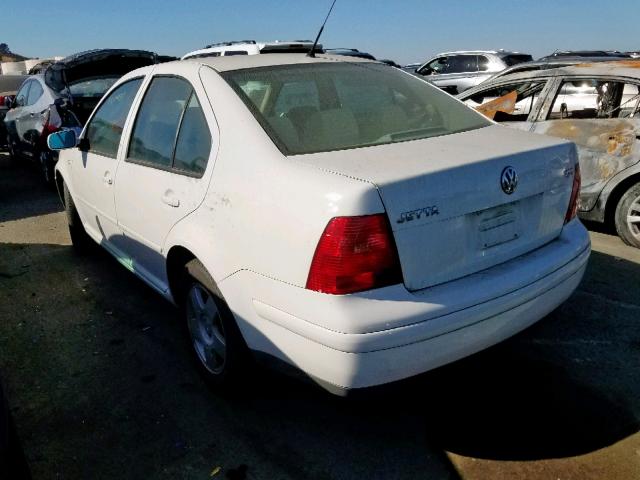 3VWSE69M42M006321 - 2002 VOLKSWAGEN JETTA GLS WHITE photo 3