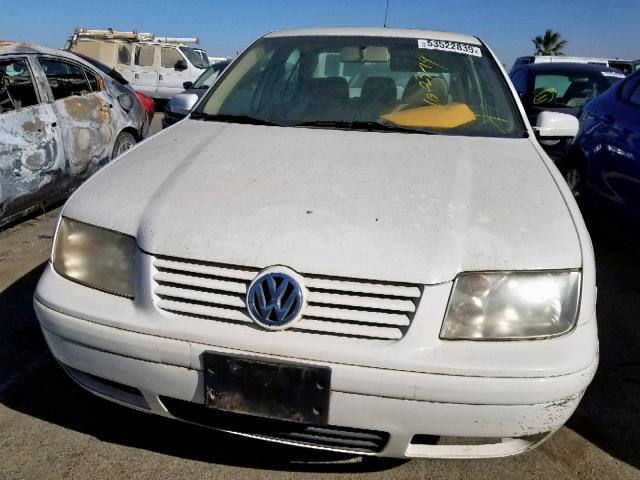 3VWSE69M42M006321 - 2002 VOLKSWAGEN JETTA GLS WHITE photo 9