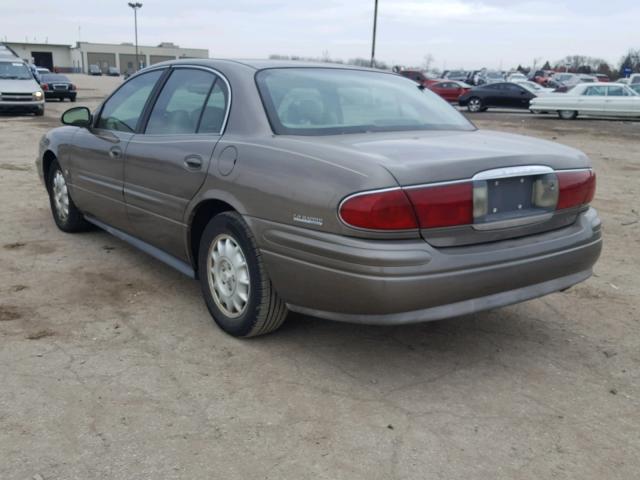 1G4HR54K41U194846 - 2001 BUICK LESABRE LI BROWN photo 3