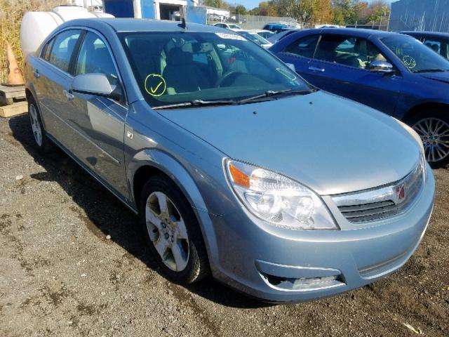 1G8ZS57N98F130796 - 2008 SATURN AURA XE BLUE photo 1