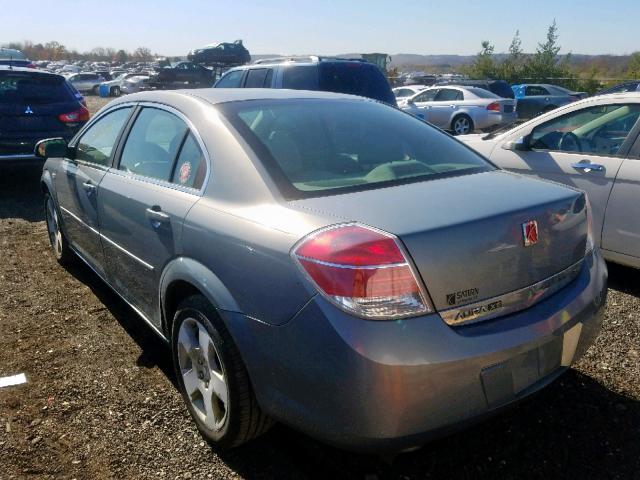 1G8ZS57N98F130796 - 2008 SATURN AURA XE BLUE photo 3