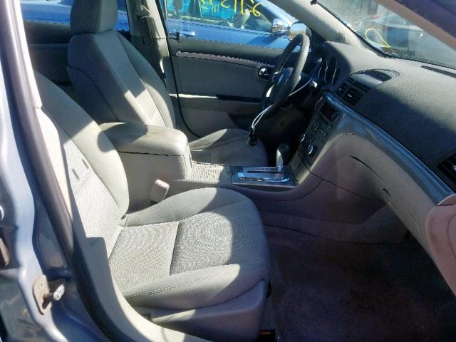 1G8ZS57N98F130796 - 2008 SATURN AURA XE BLUE photo 5