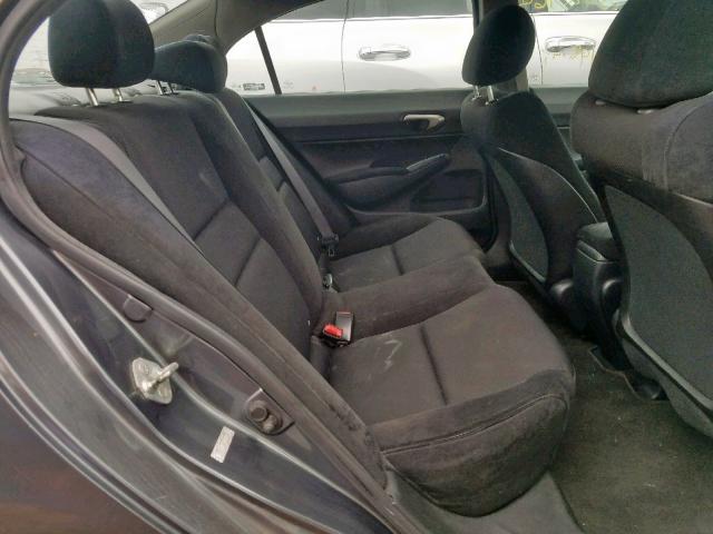 19XFA16629E049052 - 2009 HONDA CIVIC LX-S Boz foto 6