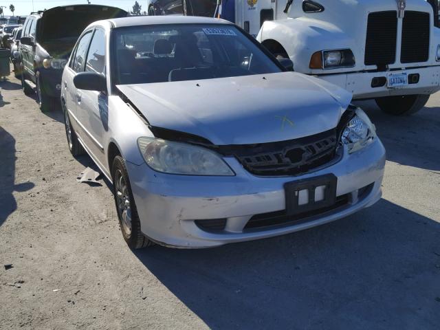 2HGES16385H518174 - 2005 HONDA CIVIC DX V SILVER photo 1