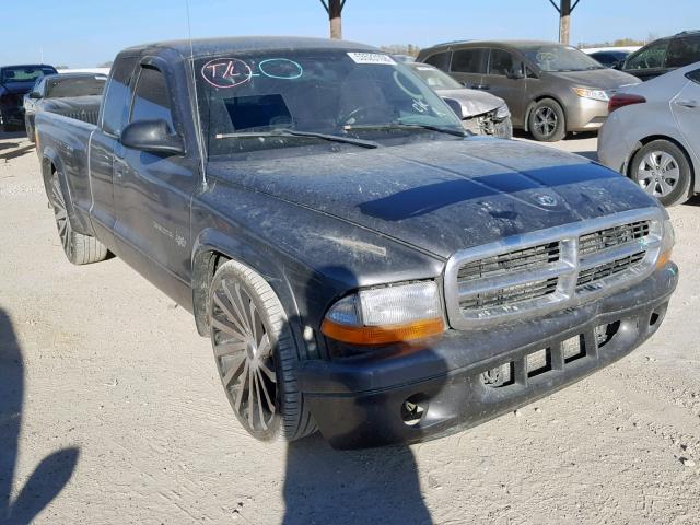 1B7GL12XX2S657286 - 2002 DODGE DAKOTA BAS GRAY photo 1