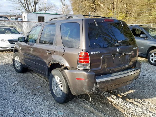 4M2YU91117KJ17002 - 2007 MERCURY MARINER LU GRAY photo 3