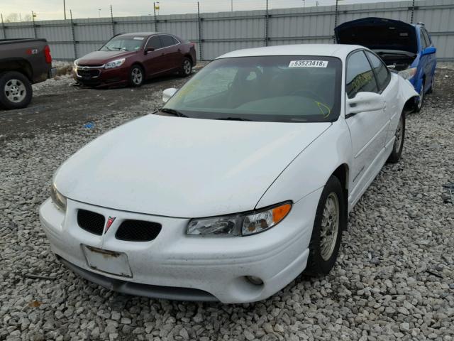 1G2WP12K8YF279897 - 2000 PONTIAC GRAND PRIX WHITE photo 2