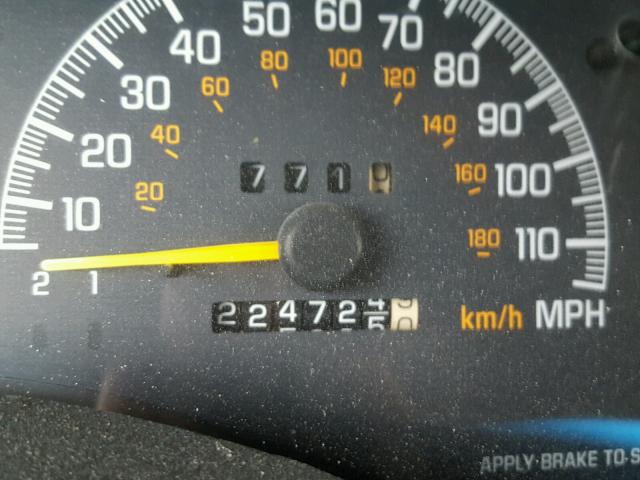 1G2WP12K8YF279897 - 2000 PONTIAC GRAND PRIX WHITE photo 8