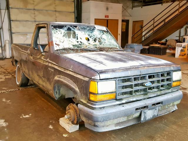 1FTCR10A2LUC29018 - 1990 FORD RANGER GRAY photo 1