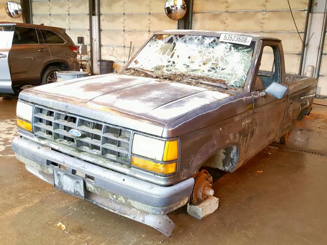 1FTCR10A2LUC29018 - 1990 FORD RANGER GRAY photo 2