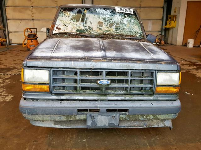 1FTCR10A2LUC29018 - 1990 FORD RANGER GRAY photo 7