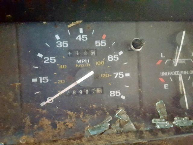 1FTCR10A2LUC29018 - 1990 FORD RANGER GRAY photo 8