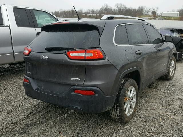 1C4PJMCB8FW691364 - 2015 JEEP CHEROKEE L CHARCOAL photo 4