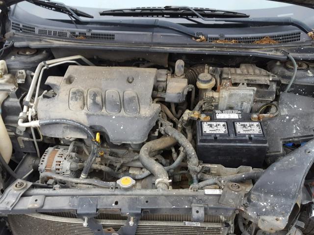 3N1AB61E59L637495 - 2009 NISSAN SENTRA 2.0 BLACK photo 7