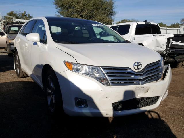 4T3ZK3BB7AU032510 - 2010 TOYOTA VENZA BASE WHITE photo 1