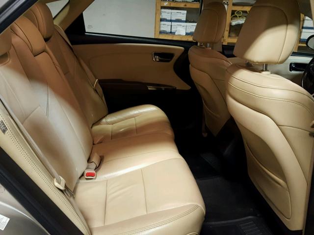 4T1BK1EB5DU075662 - 2013 TOYOTA AVALON BAS 金色 照片 6