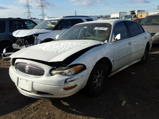 1G4HP54K12U171516 - 2002 BUICK LESABRE CU WHITE photo 2