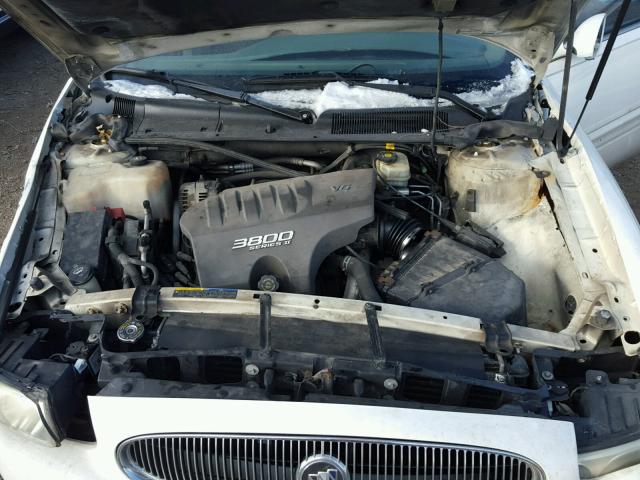 1G4HP54K12U171516 - 2002 BUICK LESABRE CU WHITE photo 7