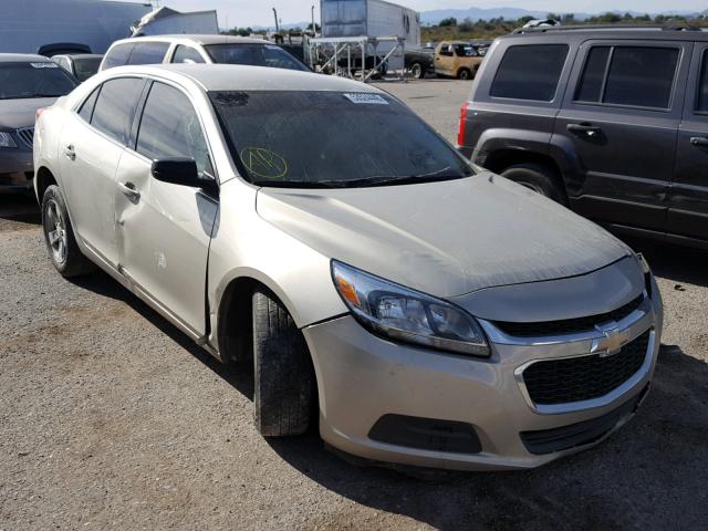 1G11B5SL8FF350588 - 2015 CHEVROLET MALIBU LS 金色 照片 1