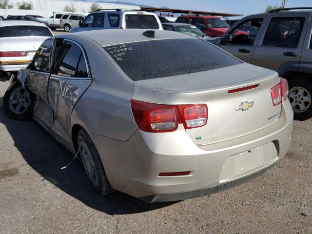 1G11B5SL8FF350588 - 2015 CHEVROLET MALIBU LS 金色 照片 3
