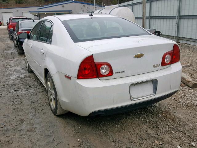 1G1ZB5EBXAF307322 - 2010 CHEVROLET MALIBU LS 白色 照片 3