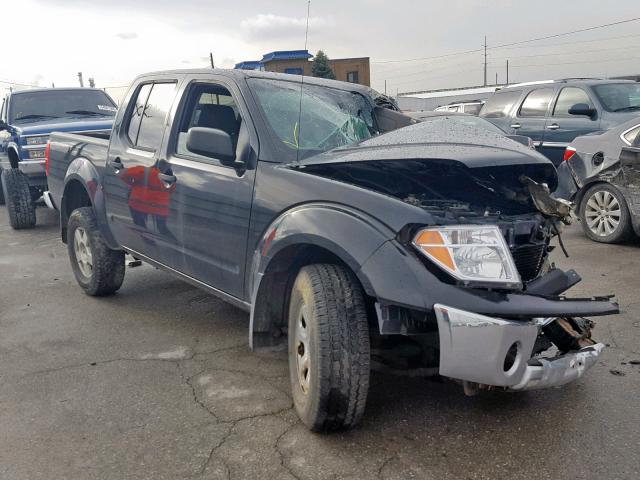 1N6AD07W46C442092 - 2006 NISSAN FRONTIER C BLACK photo 1