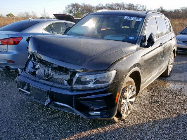 3VV3B7AX5JM027481 - 2018 VOLKSWAGEN TIGUAN SE BLACK photo 2