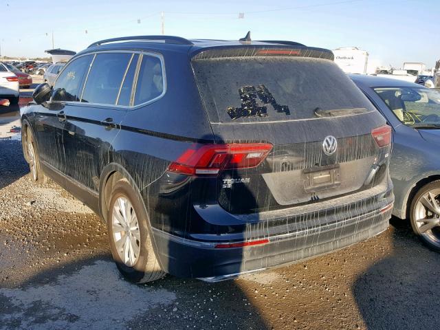 3VV3B7AX5JM027481 - 2018 VOLKSWAGEN TIGUAN SE BLACK photo 3