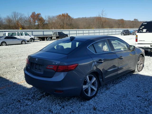 19VDE1F74DE006449 - 2013 ACURA ILX 20 TEC GRAY photo 4