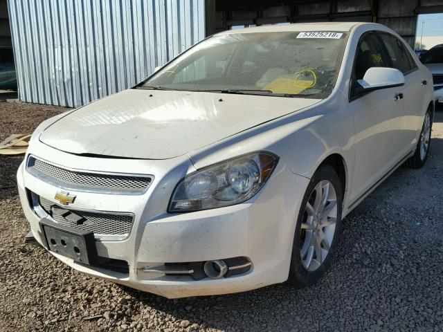 1G1ZE5E1XBF394249 - 2011 CHEVROLET MALIBU LTZ თეთრი ფოტო 2