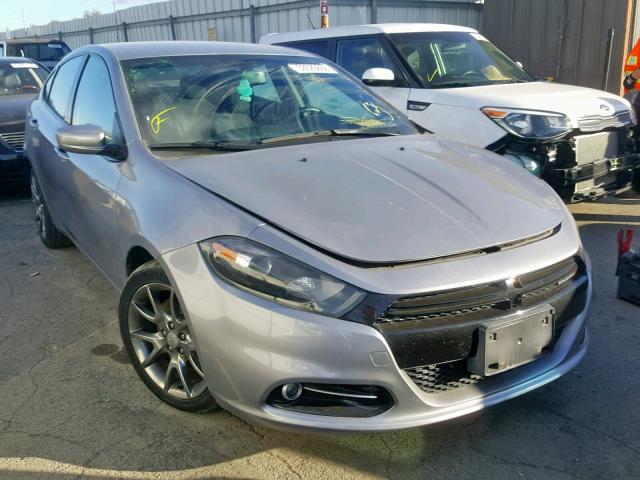 1C3CDFBB1ED701184 - 2014 DODGE DART SXT SILVER photo 1